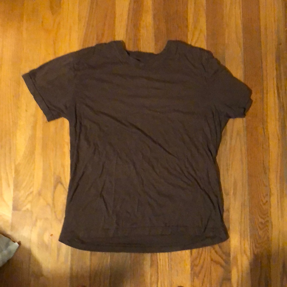 Brown v neck